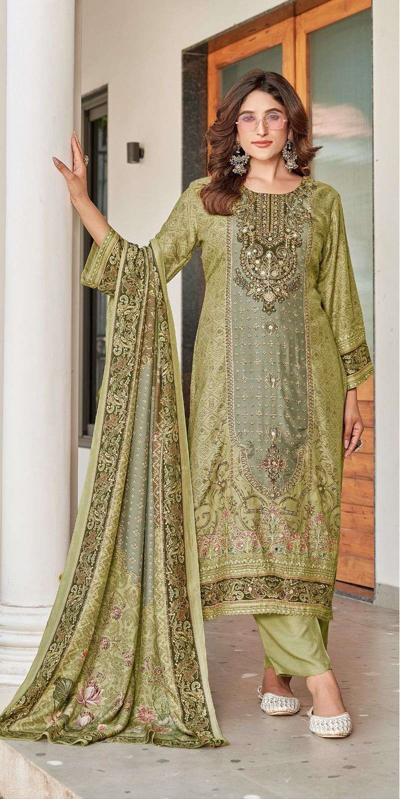 Falah Premium Maslin Collection Ready to Wear code 30452 by Falah Designer Suits